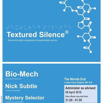 Textured Silence @ World's End, Brighton. 08.04.2016