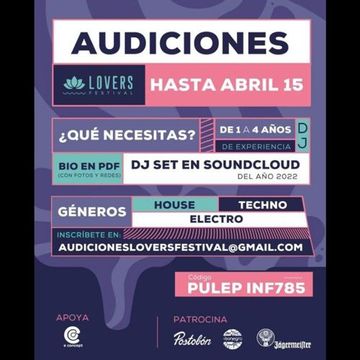 URR - Audición Lovers Festival 2022