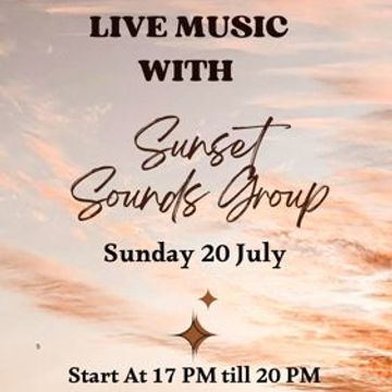 Sunset Sounds live Golden Beach 20 7 2025