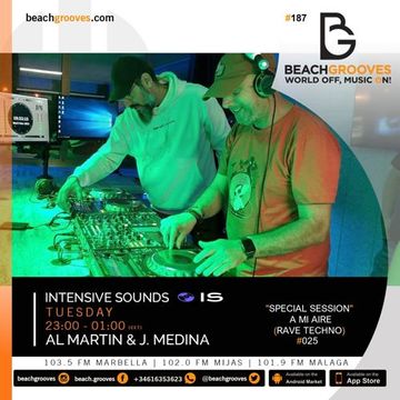 Intensive Sounds Radio Show #187 A Mi Aire (Rave Techno) #025 21-03-2023