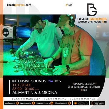 Intensive Sounds Radio Show #192 A Mi Aire (Rave Techno) #026 18-04-2023