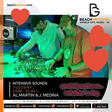 Intensive Sounds Radio Show #182 (Special Sessions On Valentine's Day) 14-02-2023