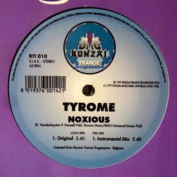 Tyrome - Noxious (Jerry May Re-Shizzle 2019)