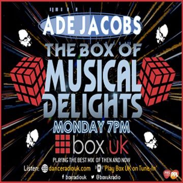 Ade Jacobs - The Box Of Musical Delights - Box UK - 27/3/23