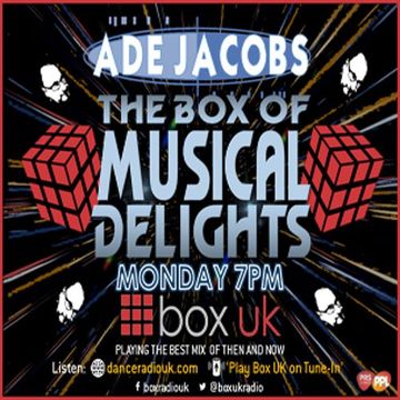 Ade Jacobs - The Box Of Musical Delights - Box UK - 8/5/23