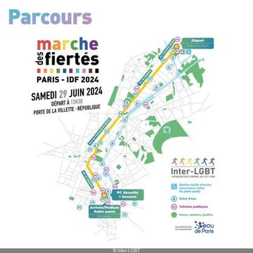 Mix Marche  des  Fiertés Paris  2024