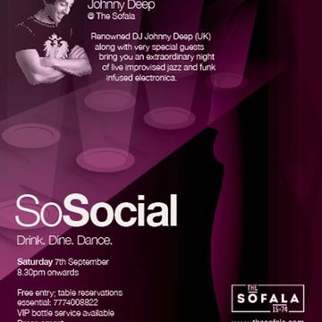 Sofala Goa presents DJ Johnny Deep live