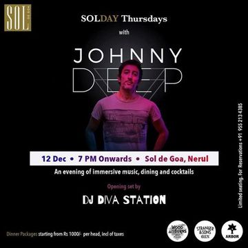 Johnny Deep live @ Sol GOA(FUTURE FUNK)