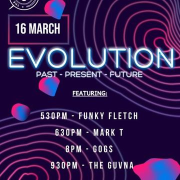 Mark T LIVE Evolution 16-03-22