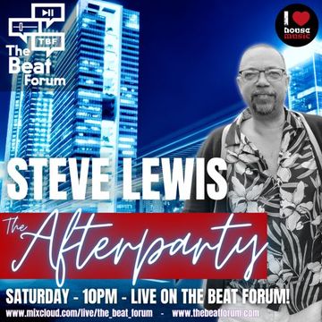 Steve Lewis afterparty set Saturday 1st April 2023