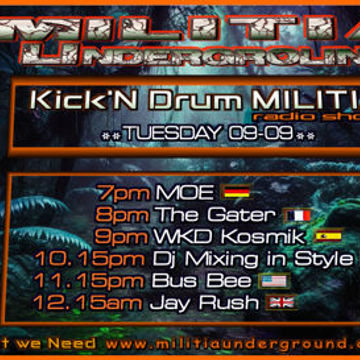 12.9.25 Militia Underground  JUNGLE DNB JAY RUSH