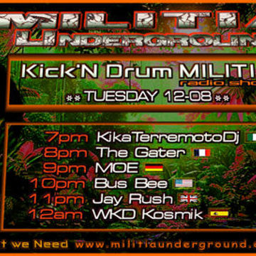 15.8.25 Militia Underground LIQUID DNB JUNGLE JAY RUSH