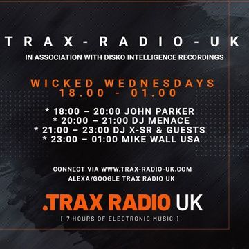 MIKE WALL * LIVE ON TRAX RADIO UK *