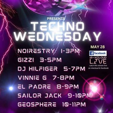 ZIRCON RADIO PRESENTS TECHNO WEDNESDAY 28/05/2025