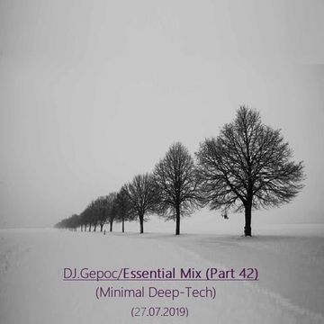 DJ.Gepoc - Essential Mix (Part 42) (Minimal Deep Tech) (27.07.2019)