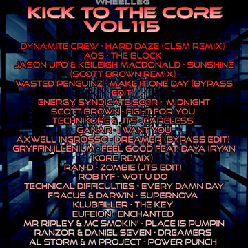 Kick To The Core Vol 115 - Upfront UK Hardcore