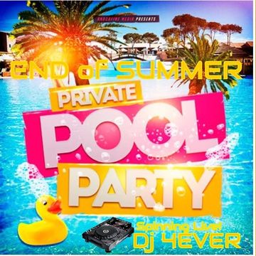 DJ 4EVER mixing Live August 15th 2015 at End of Summer Private Pool Party in Chicago IL.  USA