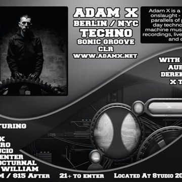 Opening set for Adam x @ studio 200