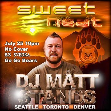 SWEET Heat DJ Matt Stands Live at the Denver Wrangler 7.25.15