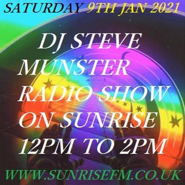 DJ Steve Munster Sunrise88.75fm Radio Show