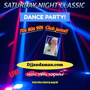 Saturday Night Classic Dance Party 11 19 22