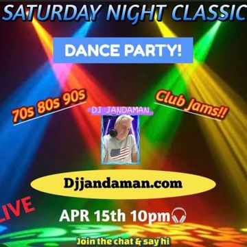 Saturday Night Classic Dance Party 4 15 23