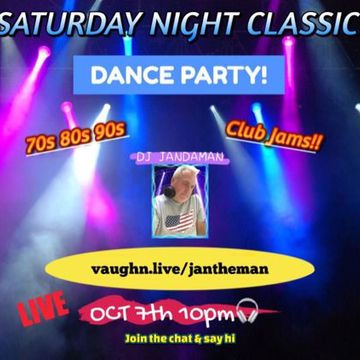 Saturday Night Classic Dance Party 10/7/23