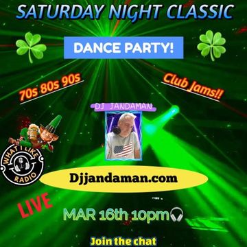 Saturday Night Classic Dance Party 3/16/24