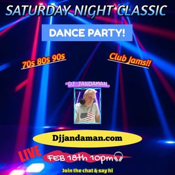 Saturday Night Classic Dance Party 2/18/23