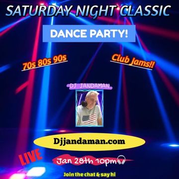 Saturday Night Classic Dance Party 1/28/23