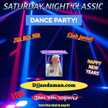 Saturday Night Classic Dance Party 1/7/23