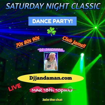 Saturday Night Classic Dance Party 3/18/23