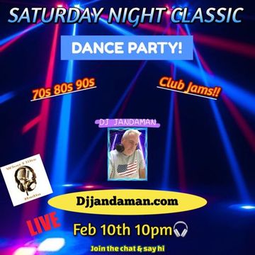 Saturday Night Classic Dance Party 2/10/24