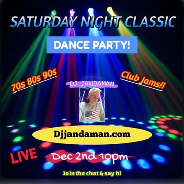 Saturday Night Classic Dance Party 12 2 23