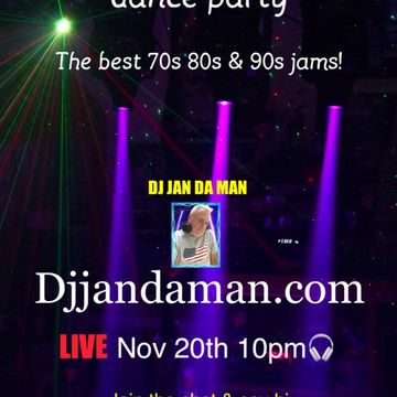 Saturday Night Classic Dance Party 11 20 21