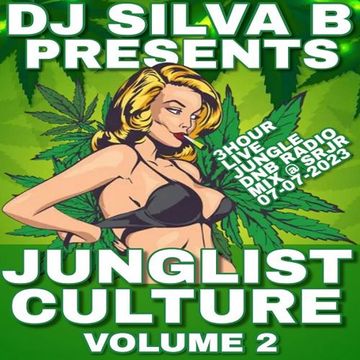 DJ SILVA B   PRESENTS  JUNGLE CULTURE VOLUME 2  3HOUR LIVE JUNGLE DNB RADIO MIX @ SRJR 07 07 2023