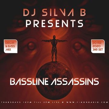 BASSLINE ASSASSINS DRUM AND BASS LIVE MIX F KONRADIO   DJ SILVA B 20 02 2020