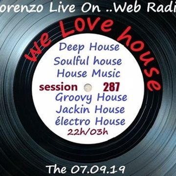 287 - Deephouse - House Music - Jackin house - groovy house - électrohouse - Remix Lorenzo