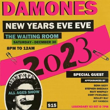 DJ G3 - NYEE Mix  (Live at The Waiting Room with The Damones)