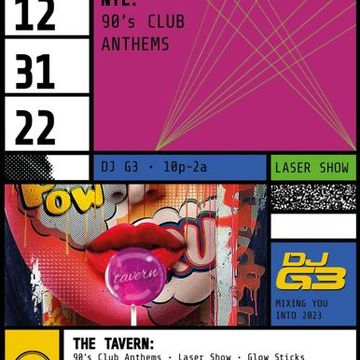 DJ G3 - Live NYE at The Tavern 20221231