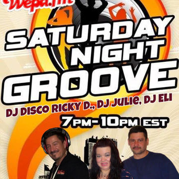 DJ Ricky, DJ Julie and DJ Eli Saturday Night Groove on Wepa.fm 3-14-15