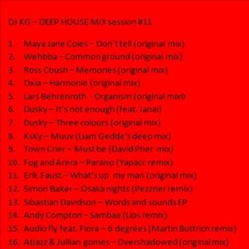 DJ KG   DEEP HOUSE MIX session11