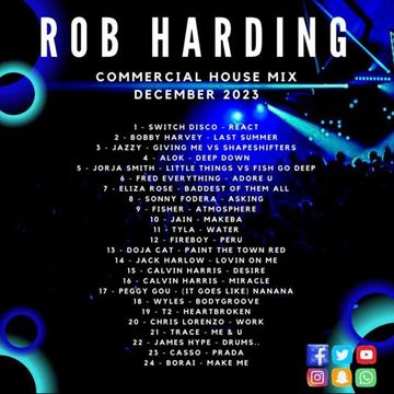 Rob Harding   Commercial House Mix (December 2023)