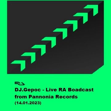 DJ.Gepoc   Live RA Boadcast from Pannonia Records (14.01.2023)