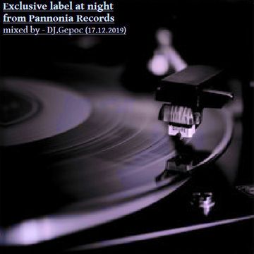 Exclusive label at night from PannoniaRecords mixed by - DJ.Gepoc (17.12.2019)