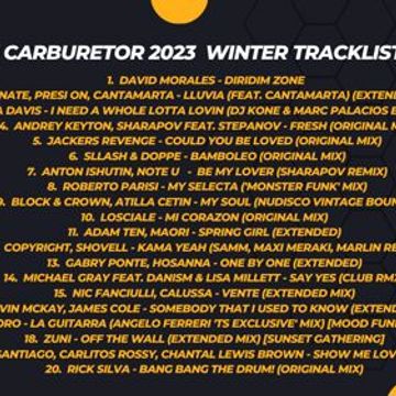 DJ Carburetor   2023 Winter mix session   Music Frame   English VO