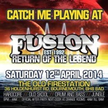 DJs TIMELESS & MYSTERY-FUSION - RETURN OF THE LEGEND 12/04/2014- PROMO DRUM & BASS MINI MIX