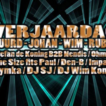 Live @ Lola050 Groningen 25-03-2016, B-day Wim, Ruurd, Ruben en Johan