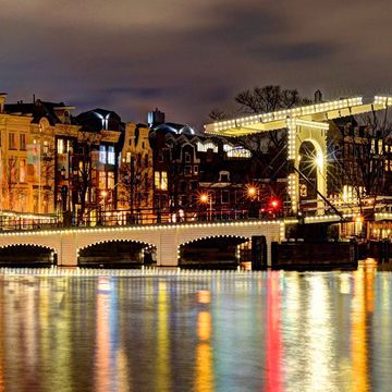 The Streets of Amsterdam by Night