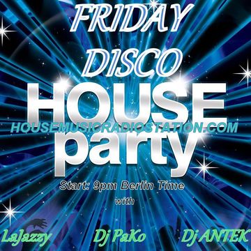 LaJazzy   ♫ FunkyFridayFlash ♫ Live on HouseMusicRadioStation 6.February15